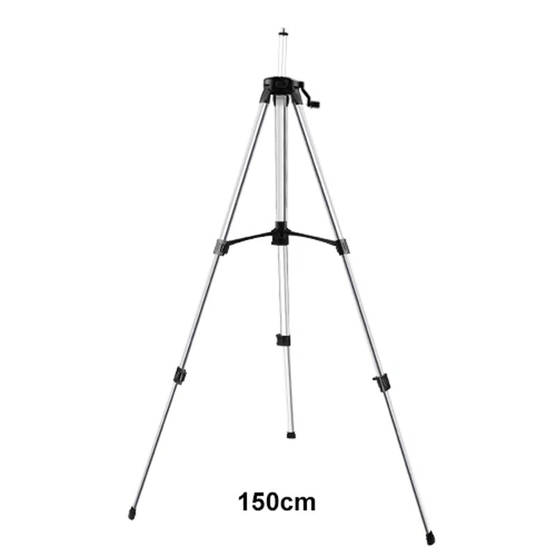 Laser Level Tripod Adjustable Height 1.2M/1.5M/3M Thick Aluminum Tripod Laser Level Horizontal Adjustment Bracket