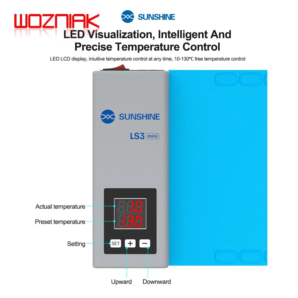 SUNSHINE LS3 Mini LCD Screen Remover Large Space Suitable Suitable for Mobile Phones and Tablet Screens below 10.5 Inches Etc.