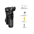 Gimbal Stabilizer 3-Axis Smart X Pro Professional for Smartphone Wireless Charging OLED Display LED Light Focus Wheel