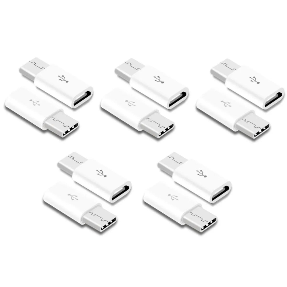 100Pcs OTG Type C to Micro USB Type C to Usb 3.0 Female Adapter Universal Mobile Phone Data Line Charging Converter