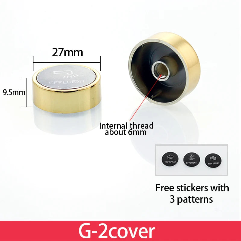 Button Spool for Rain Shower Faucet Touch Switch Leaking Bounce Button Press Valve Faucet Replace Part Accessories