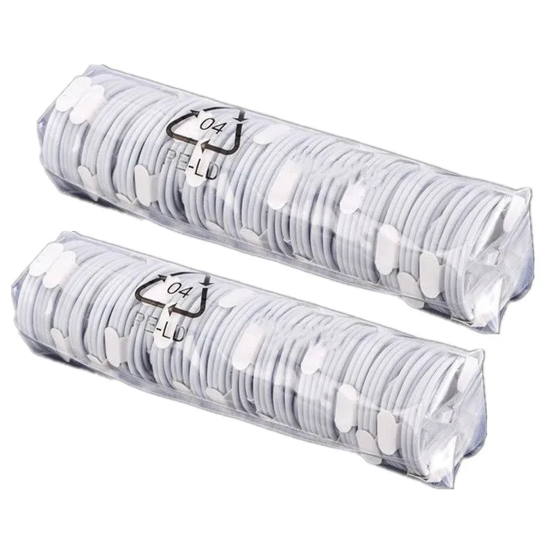 100Pcs 1M 3Ft Type C Micro 8Pin Usb Charger Cable for Samsung S20 S22 Note 10 Htc Lg Phone 12 13 14 Plus