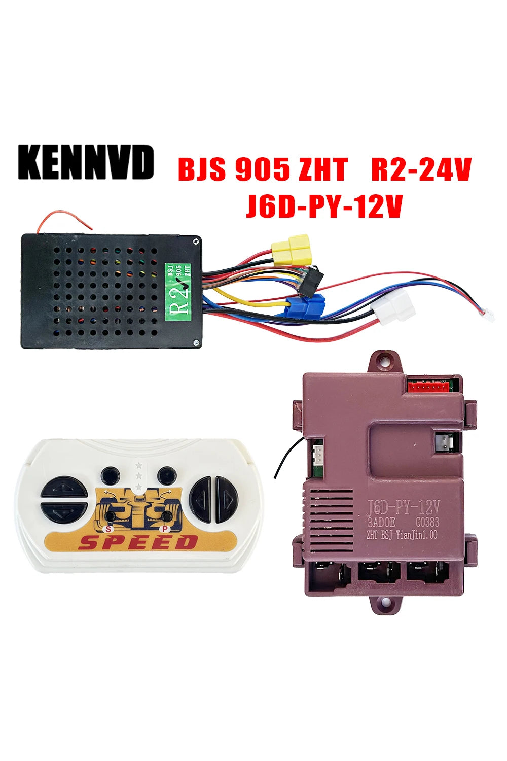 12V 24V R1GD-J6N 2G4Z J6D-TK TKWJ J6HD-7P R2 2Pin 7Pin Children'S Electric Ride on Car Vehicle Remote Control Box Receiver Parts