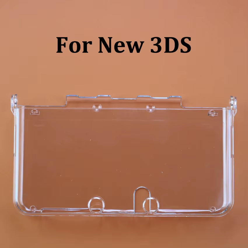 1Pcs Plastic Clear Crystal Hard Shell Case Cover for 3DS New 3DS XL LL for NDS Lite NDSL Ndsi XL LL for GBA SP PSP PSV 1000 2000