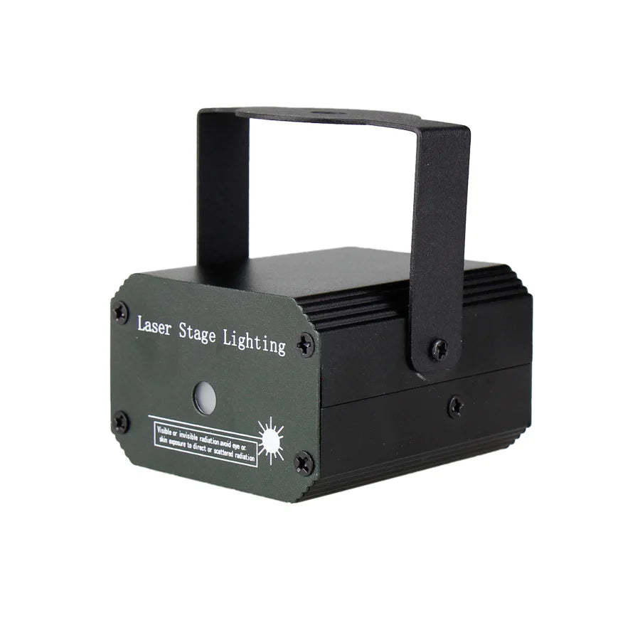 Mini 2In1 R&G Laser Full Star Patterns Projector DJ Dance Disco Bar Magic Ball LED Party Xmas Stage Effect Light Show Y10