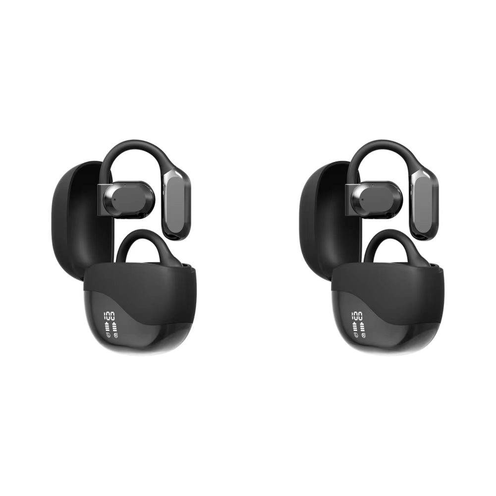 Real Time AI Translator Earbuds Bluetooth5.4 Ear Hook Translation Headphone Smart Voice Translator Headset for Business Travel