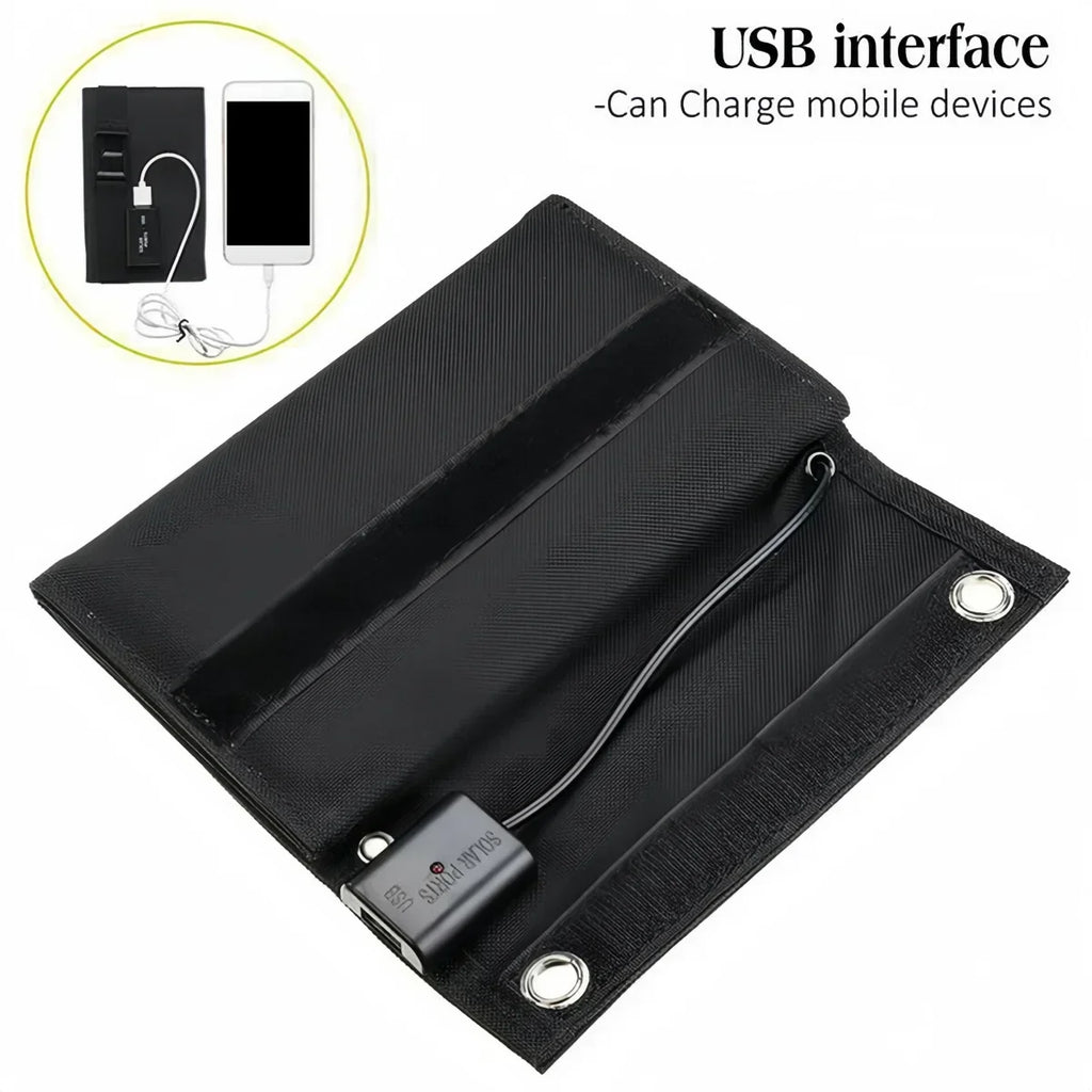Foldable Solar Panel Portable Solar Panels Charger USB 5V DC Full Time Power Solar Panel Mobile Power Supply High Power