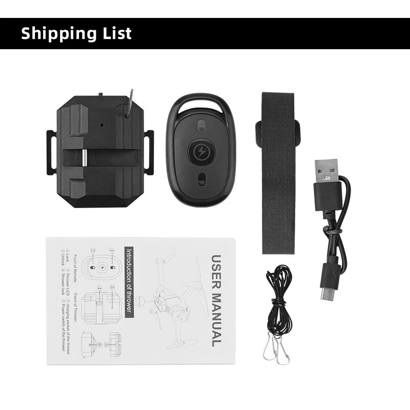 Thrower Airdrop Airdropper Delivery for DJI AIR 3/3S/Mavic 3 Pro/3//Mini 4 Pro/Mini3Pro/Mini3/Mavic Air 2/Air 2Sdrone Accessory