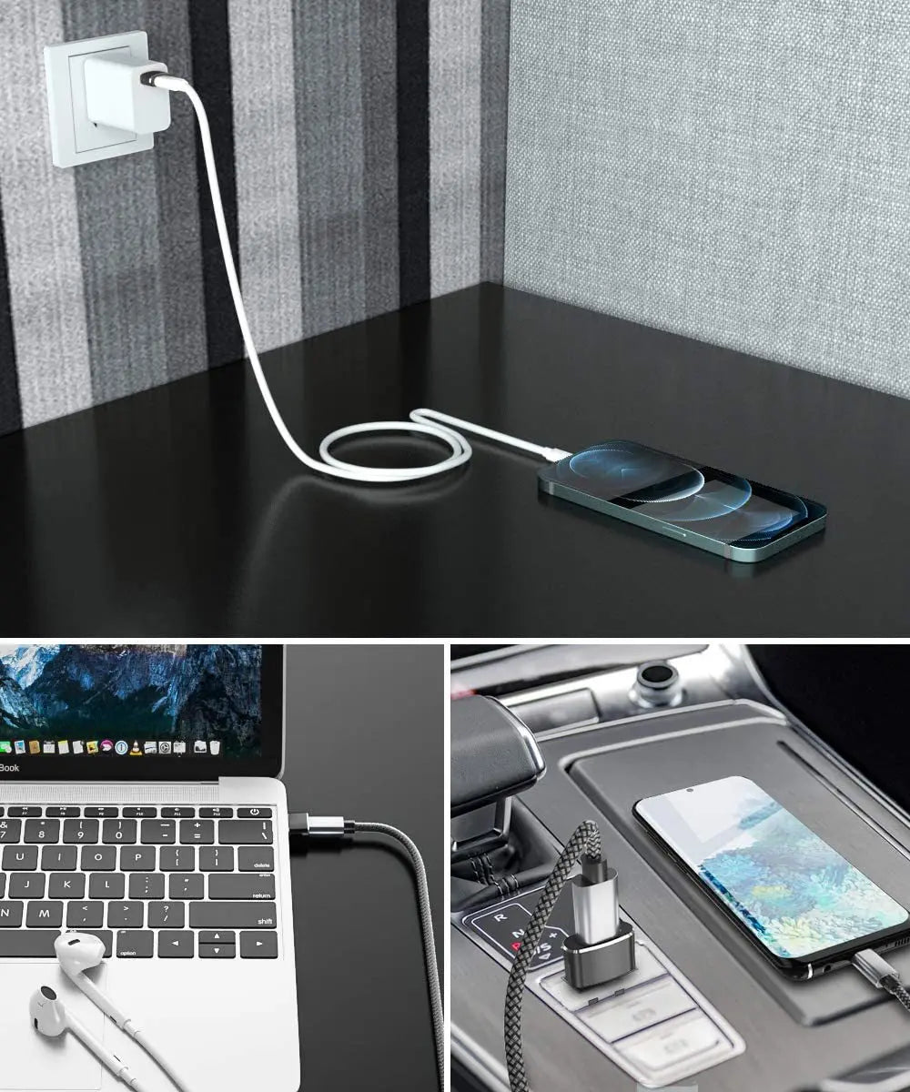 100Pcs OTG Type C to Micro USB Type C to Usb 3.0 Female Adapter Universal Mobile Phone Data Line Charging Converter