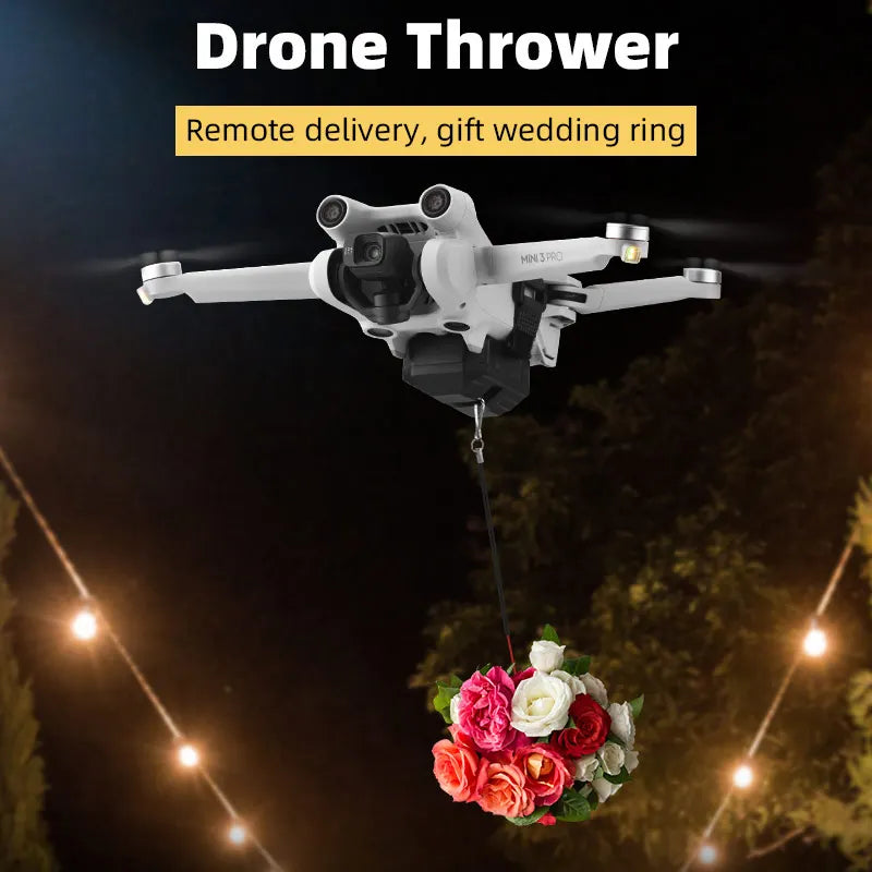 Thrower Airdrop Airdropper Delivery for DJI AIR 3/3S/Mavic 3 Pro/3//Mini 4 Pro/Mini3Pro/Mini3/Mavic Air 2/Air 2Sdrone Accessory