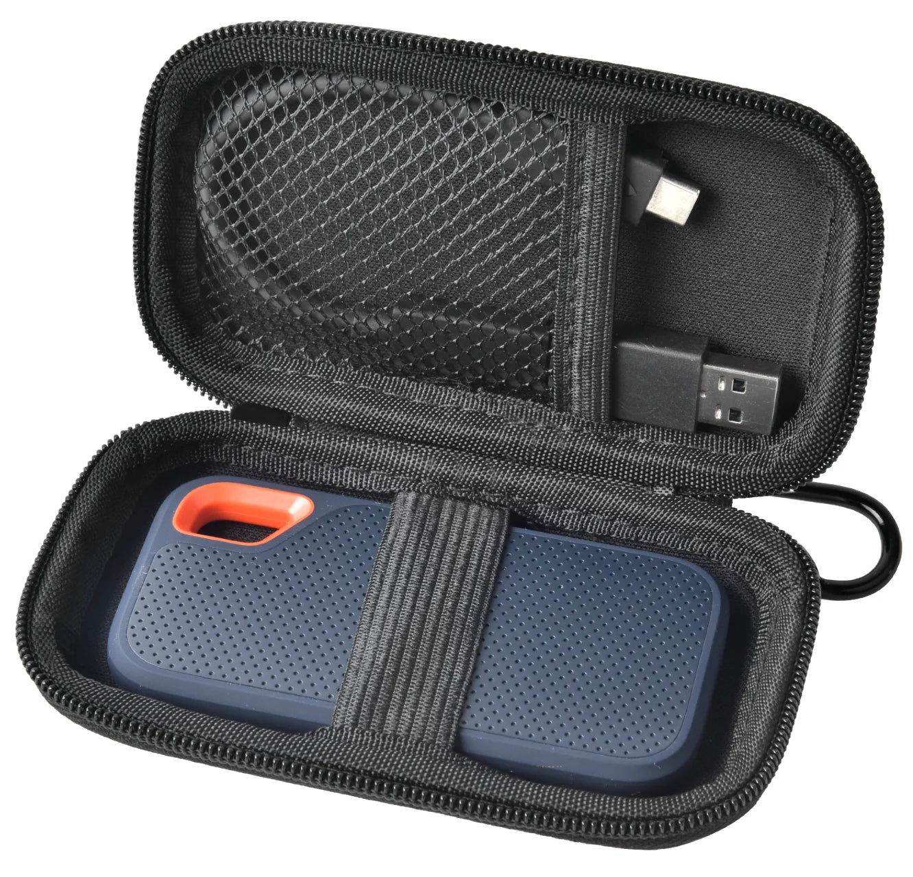 Hard Case Compatible with Sandisk Extreme Pro/For Sandisk 500GB 1TB 2TB 4TB Portable External Ssd，Travel Holder for Crucial X8