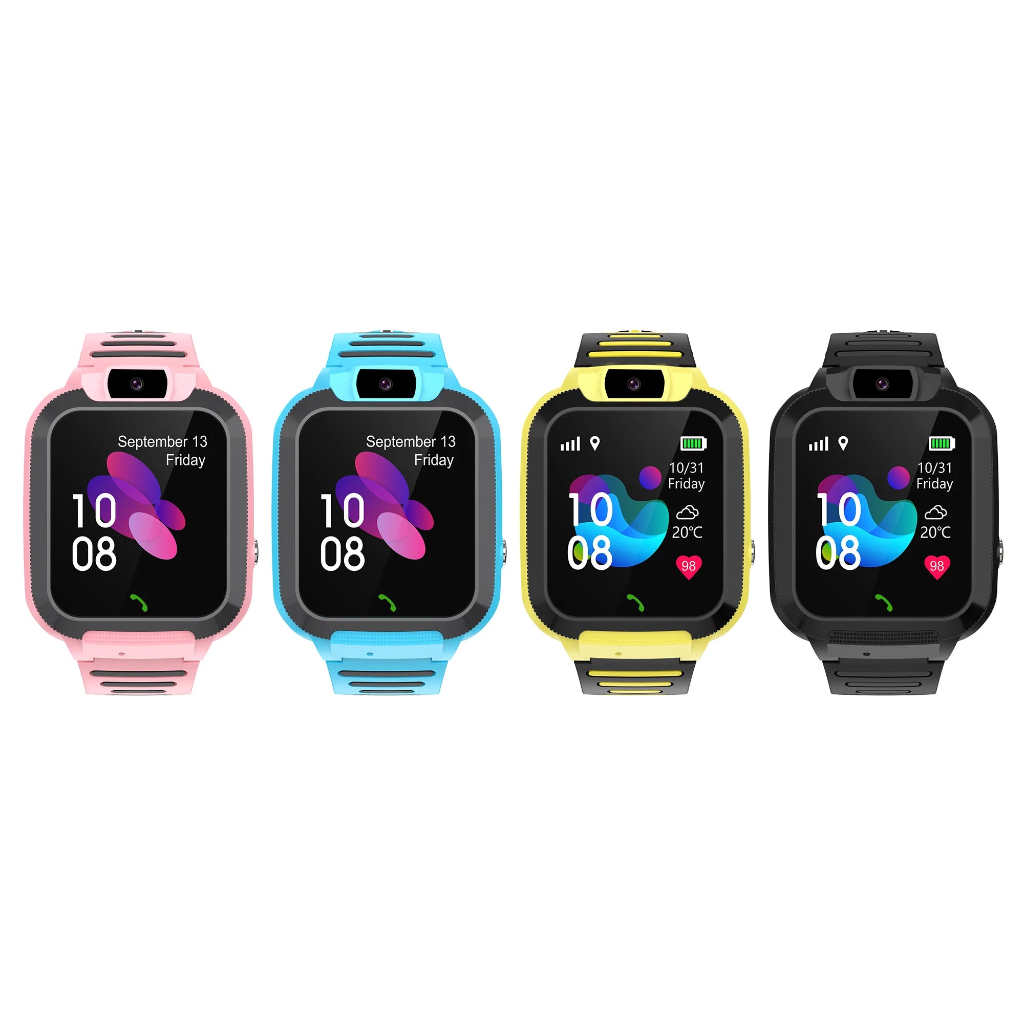 Q16 Children'S Telephone Watch Deep Waterproof Long Range Camera Positioning Student 2G Call Smart Watch