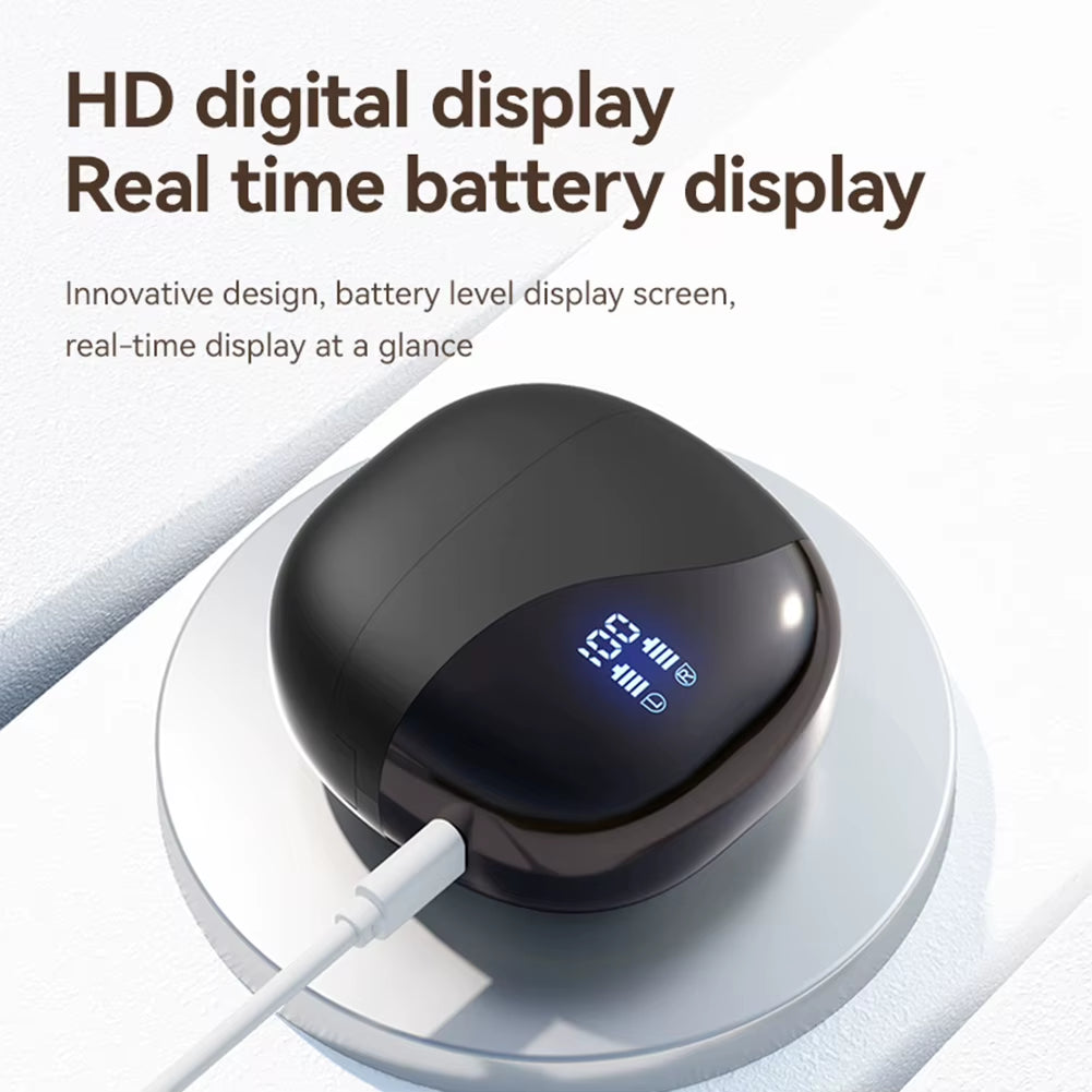Real Time AI Translator Earbuds Bluetooth5.4 Ear Hook Translation Headphone Smart Voice Translator Headset for Business Travel