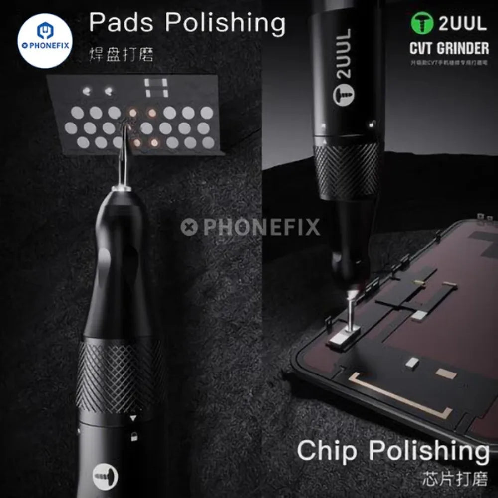 CVT Grinder Stepless Speed Control Grinding Pen for Mobile Phone Pads PCB IC Chip Frame Correction Polishing Repair Tool