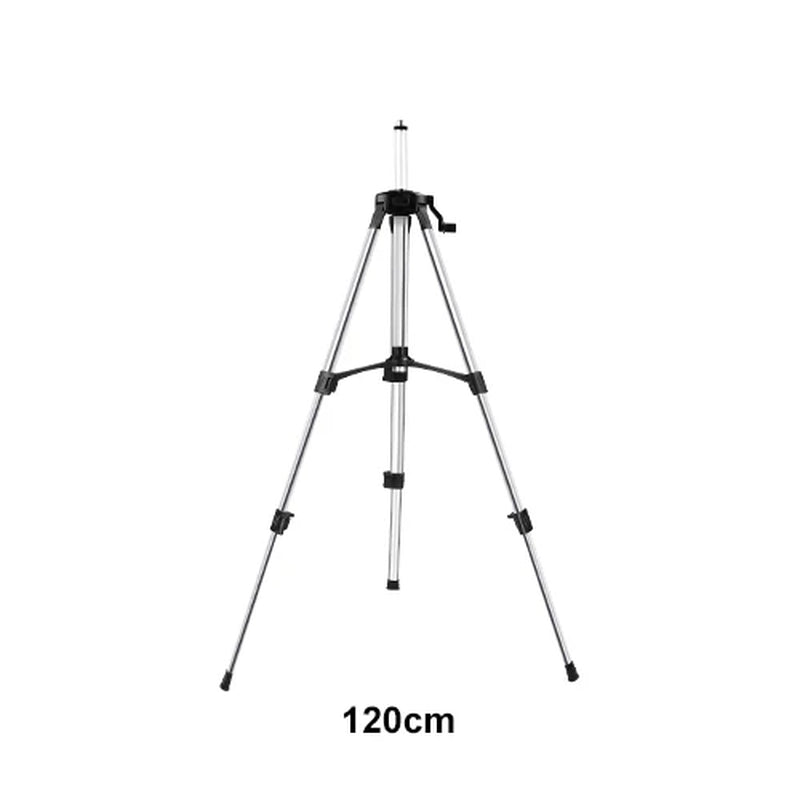 Laser Level Tripod Adjustable Height 1.2M/1.5M/3M Thick Aluminum Tripod Laser Level Horizontal Adjustment Bracket