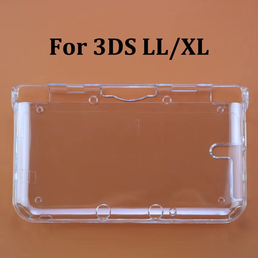 1Pcs Plastic Clear Crystal Hard Shell Case Cover for 3DS New 3DS XL LL for NDS Lite NDSL Ndsi XL LL for GBA SP PSP PSV 1000 2000