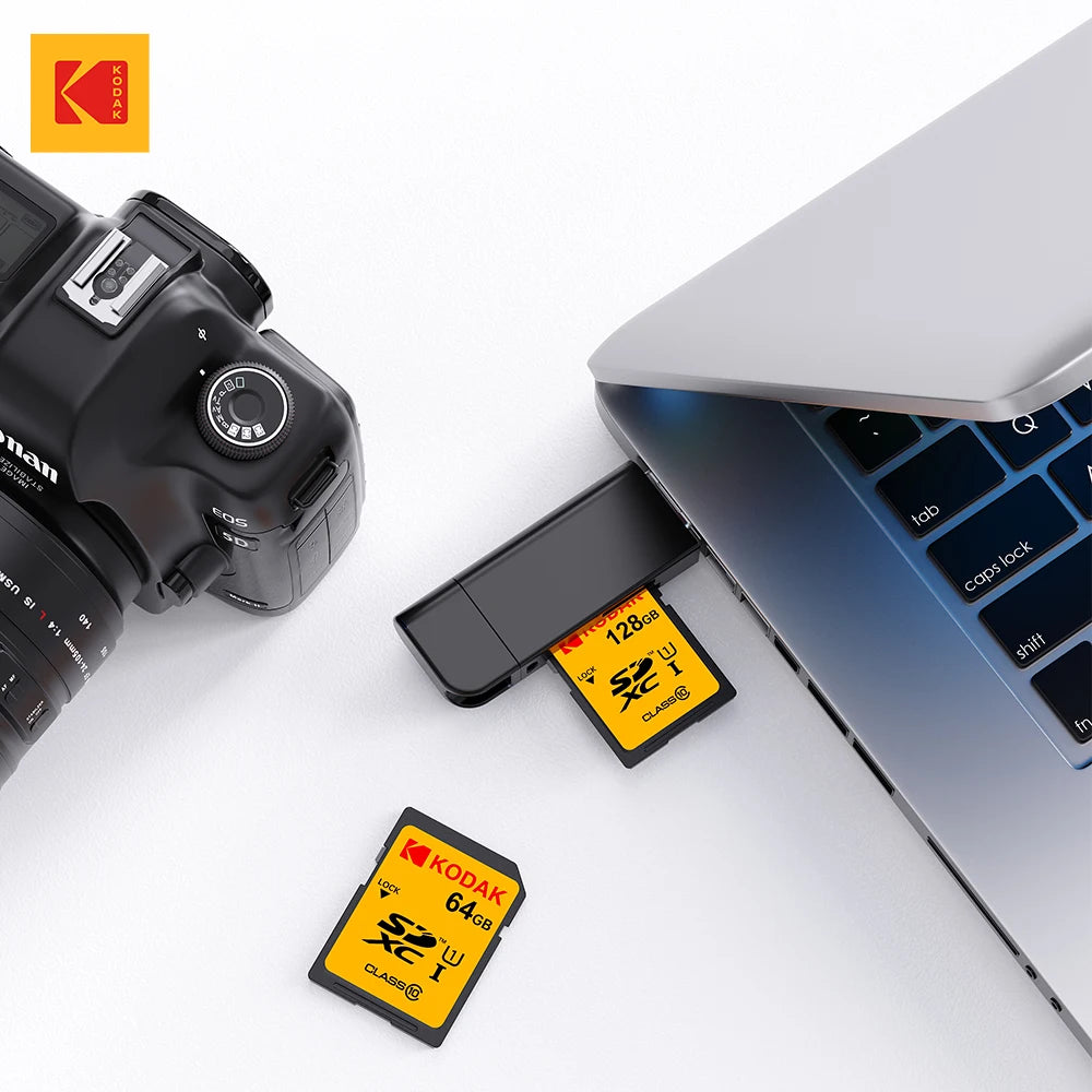 SD Card 32GB 64GB 128GB Class 10 U1 V30 High Speed Memory Card SDXC for DSLR Camera 4K Video