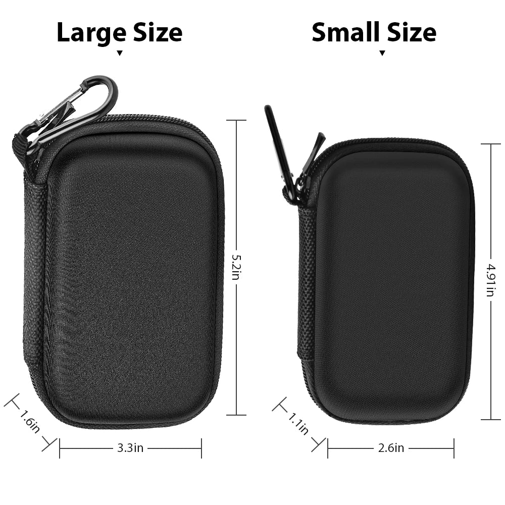 Hard Case Compatible with Sandisk Extreme Pro/For Sandisk 500GB 1TB 2TB 4TB Portable External Ssd，Travel Holder for Crucial X8