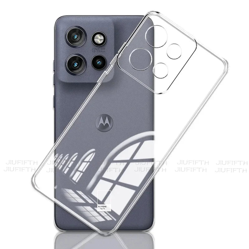 For Motorola Edge 50 Neo Case Moto S50 Clear Soft Silicone Phone Cases Mote Mota Edge50 Fusion Transparent Shockproof Cover S 50