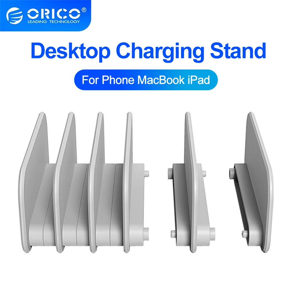 DK205 Desktop Charging Bracket USB Port Power Supply Creative Desktop Charging Bracket Tidy Your Desktop with the Bracket