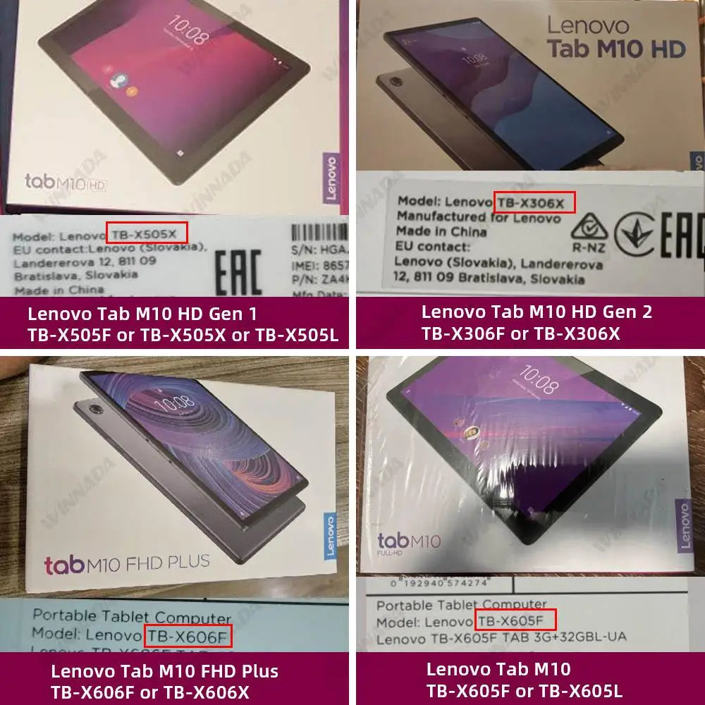 Cover  Tab M10 HD TB-X505F X505X,2Nd X306F X306X M10 FHD plus TB-X606F EVA Tablet Case Tab TB-X605F P10 TB-X705F Coque