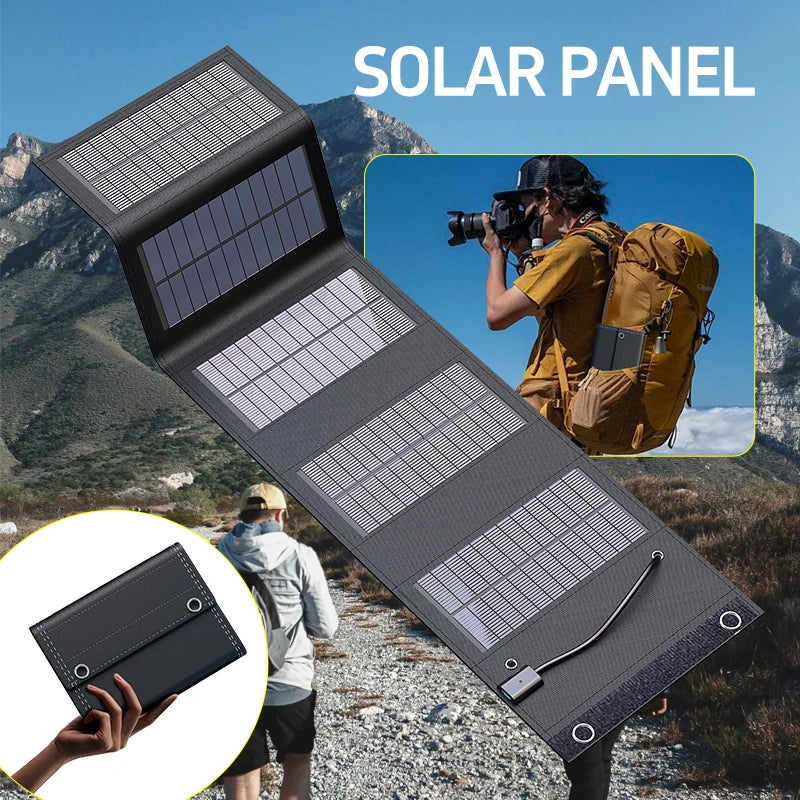 Foldable Solar Panel Portable Solar Panels Charger USB 5V DC Full Time Power Solar Panel Mobile Power Supply High Power