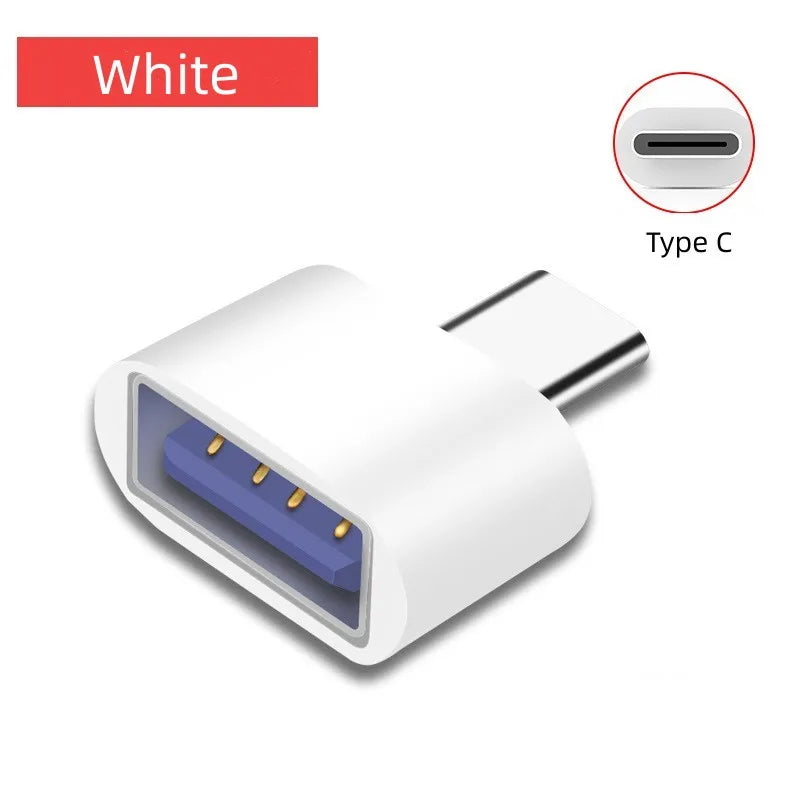 100Pcs OTG Type C to Micro USB Type C to Usb 3.0 Female Adapter Universal Mobile Phone Data Line Charging Converter