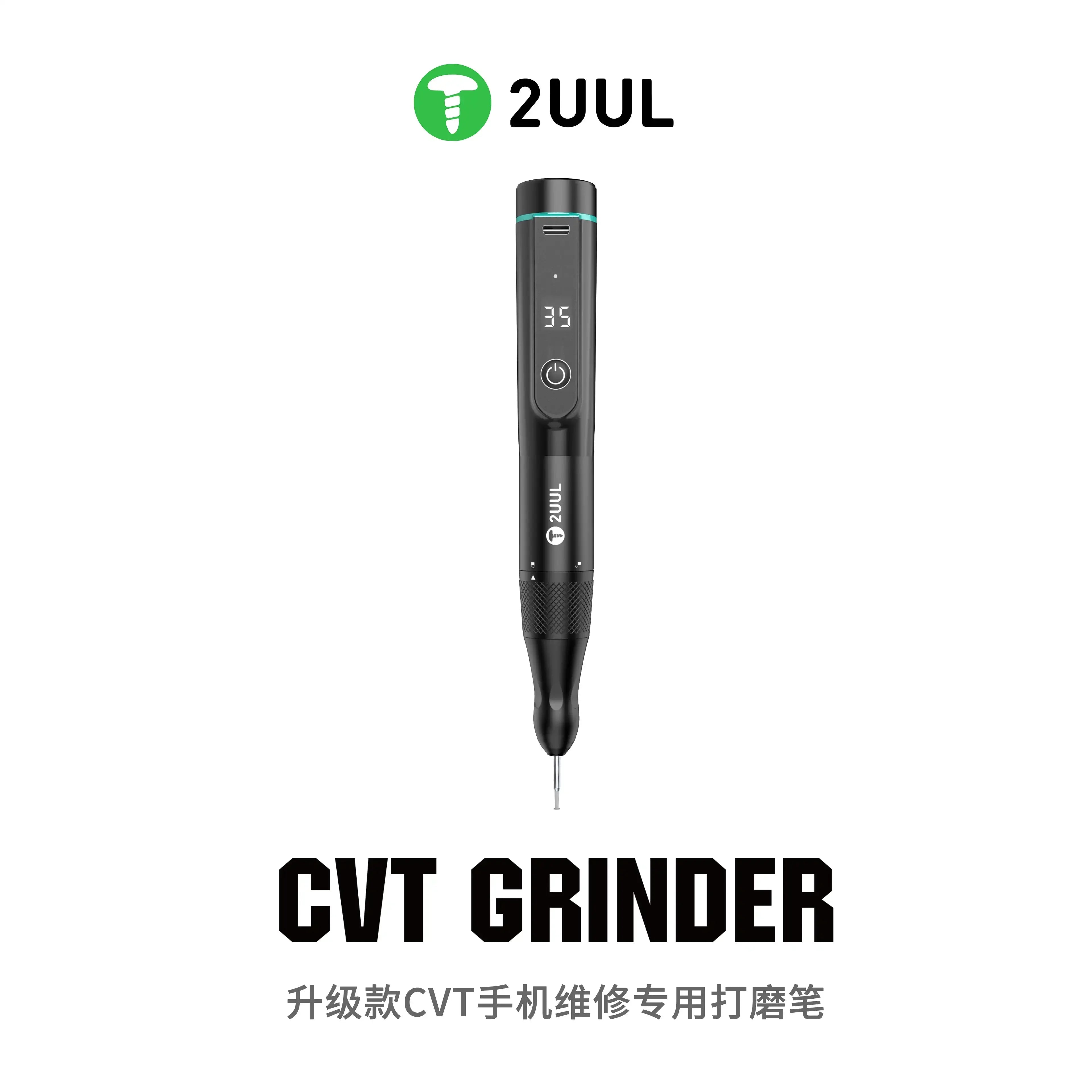 2UUL DA84 CVT Grinder IC Polishing Pen for Mobile Phone Repair Stepless Speed Control Pads IC Chip Frame Correction Grinder Tool