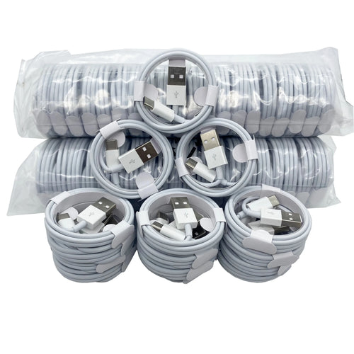50-100Pcs1M 3Ft Type C Cable Micro USB Charging Wire for Samsung S20 S9 S8 Xiaomi Huawei P30 Pro Usb Charger Type C Cord