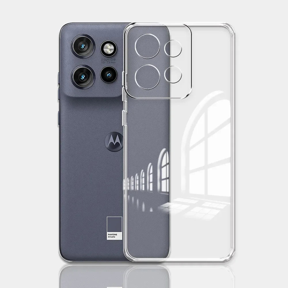 For Motorola Edge 50 Neo Case Moto S50 Clear Soft Silicone Phone Cases Mote Mota Edge50 Fusion Transparent Shockproof Cover S 50