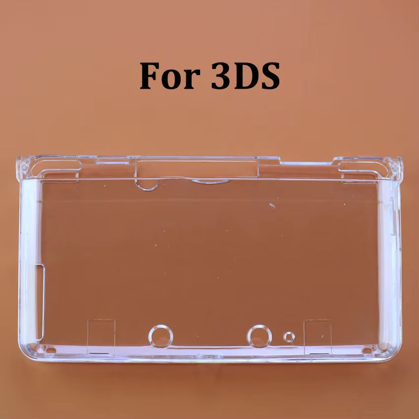 1Pcs Plastic Clear Crystal Hard Shell Case Cover for 3DS New 3DS XL LL for NDS Lite NDSL Ndsi XL LL for GBA SP PSP PSV 1000 2000