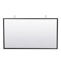Portable Projector Screen for Home Theater Outdoor HD White Foldable Anti-Crease (84Inch)