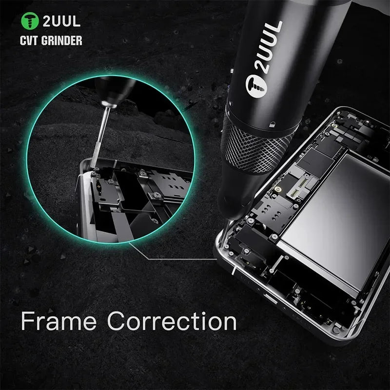 2UUL DA84 CVT Grinder IC Polishing Pen for Mobile Phone Repair Stepless Speed Control Pads IC Chip Frame Correction Grinder Tool