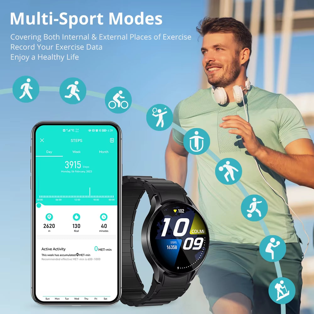 I28 Ultra AI Smartwatch AMOLED Display, Built-In AI Da-Gpt, Muslim Prayer, Bluetooth Call Watch, Smartwatch for Men Women