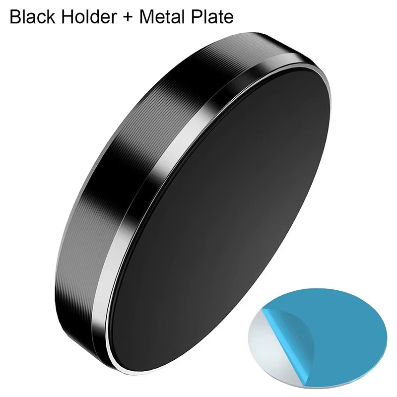 Magnetic Car Phone Holder Suitable for Apple Xiaomi Huawei Mobile Phone Holder Dashboard Wall Mounted Car Magnet Sticker