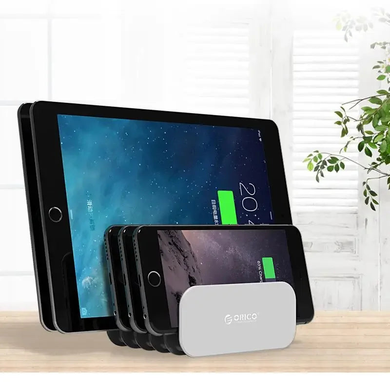 DK205 Desktop Charging Bracket USB Port Power Supply Creative Desktop Charging Bracket Tidy Your Desktop with the Bracket