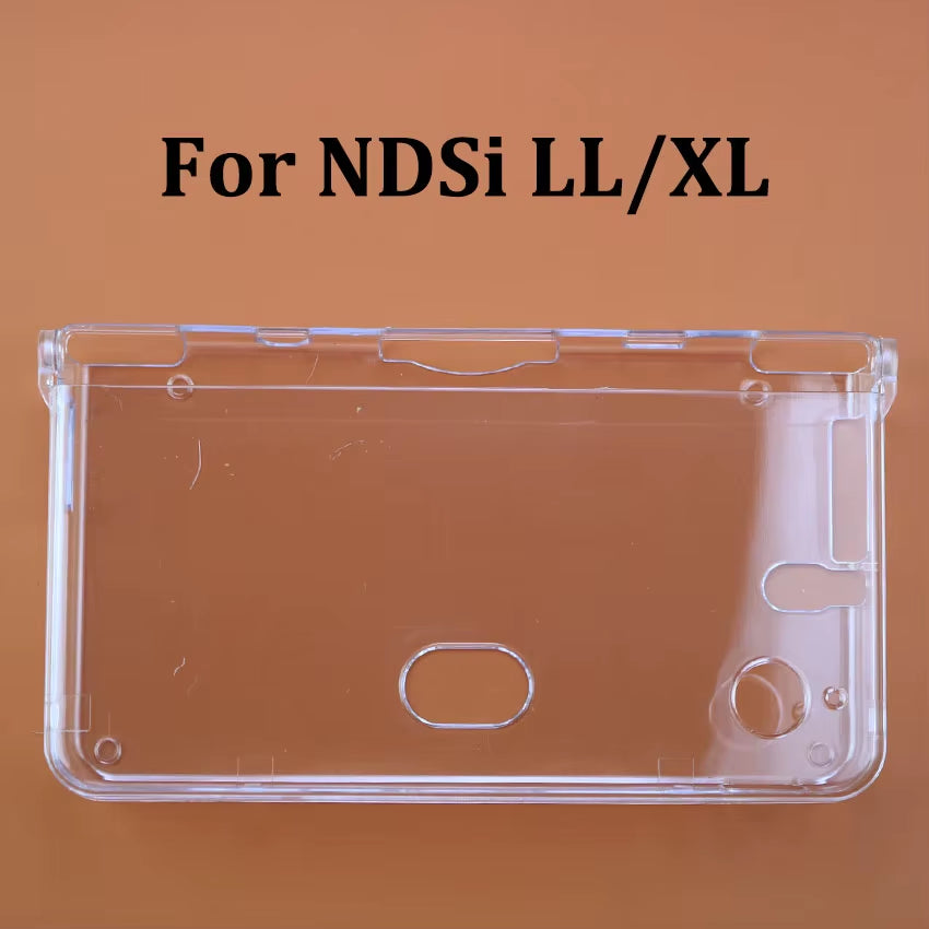 1Pcs Plastic Clear Crystal Hard Shell Case Cover for 3DS New 3DS XL LL for NDS Lite NDSL Ndsi XL LL for GBA SP PSP PSV 1000 2000