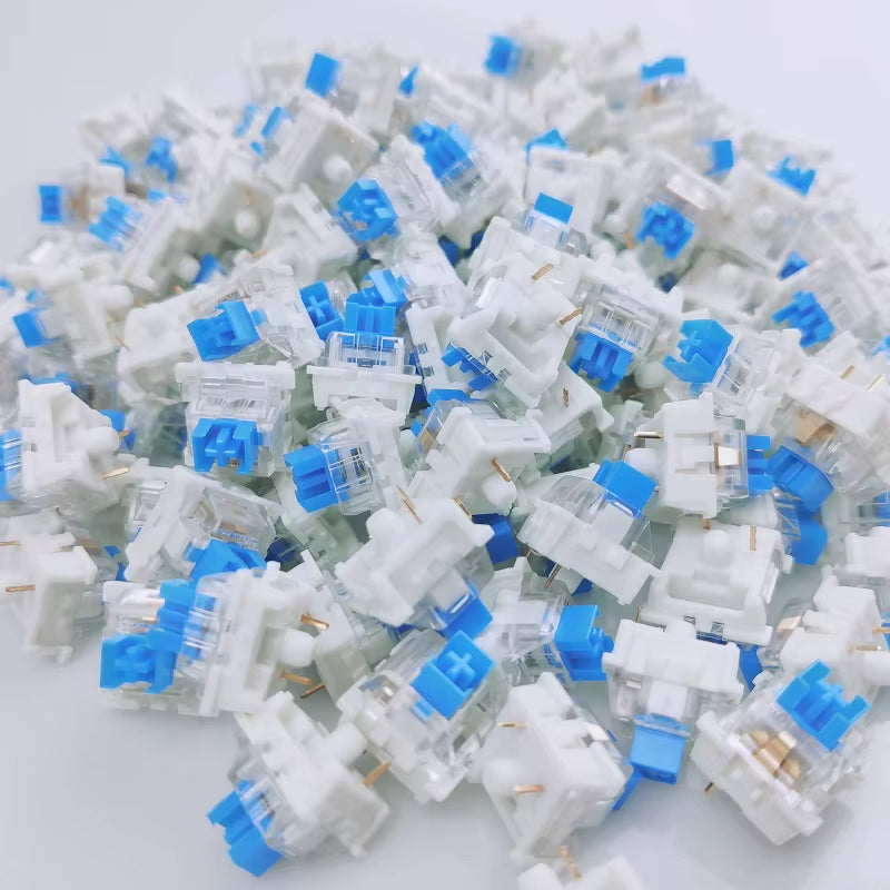Switch for Keyboard 3Pin Dustproof Linear Tactile Clicky Silent Switches for MX Mechanical Keyboards Gaming Switch DIY